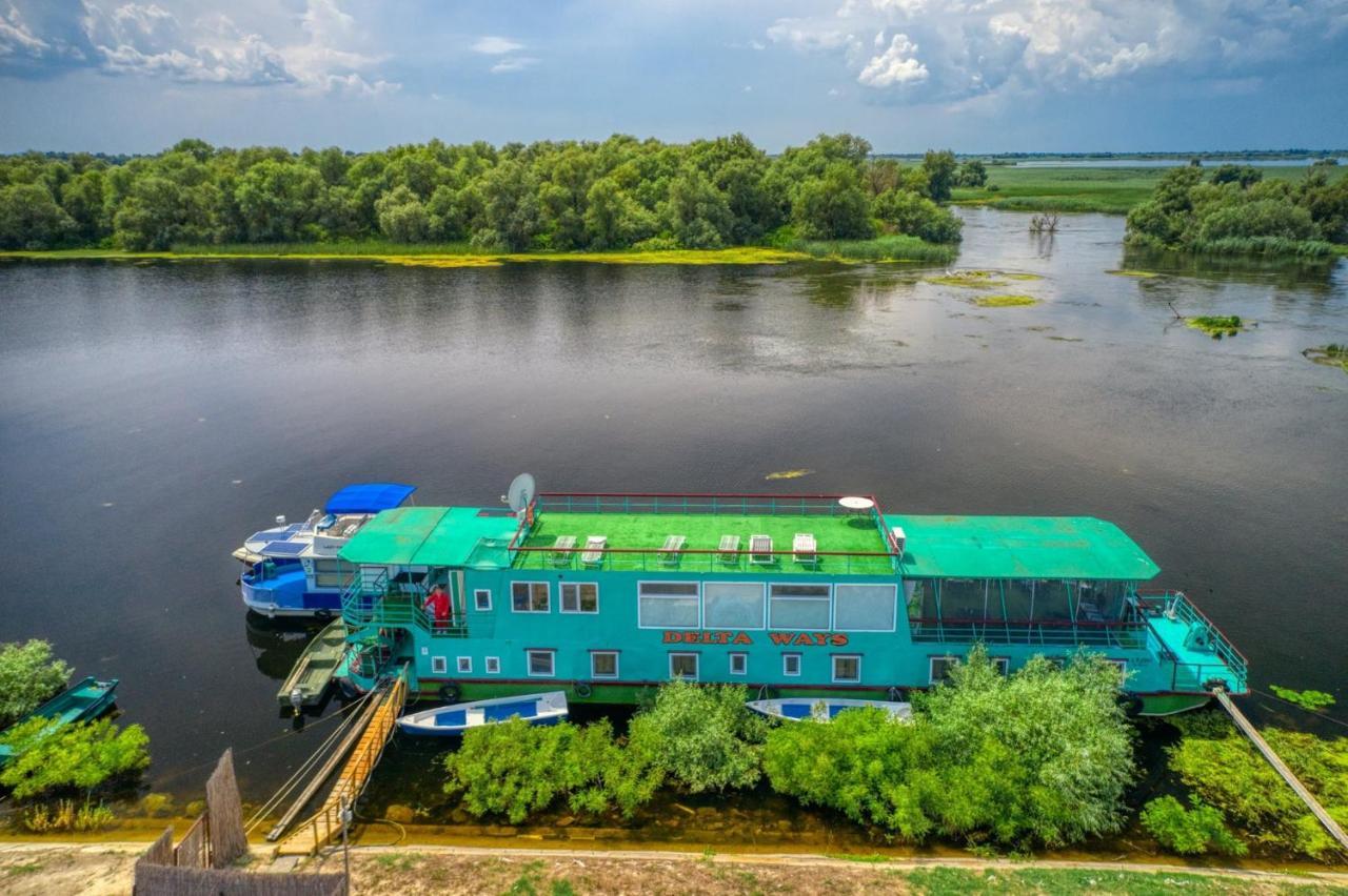 Hotel Restaurant Plutitor Delta Ways Nufaru Esterno foto