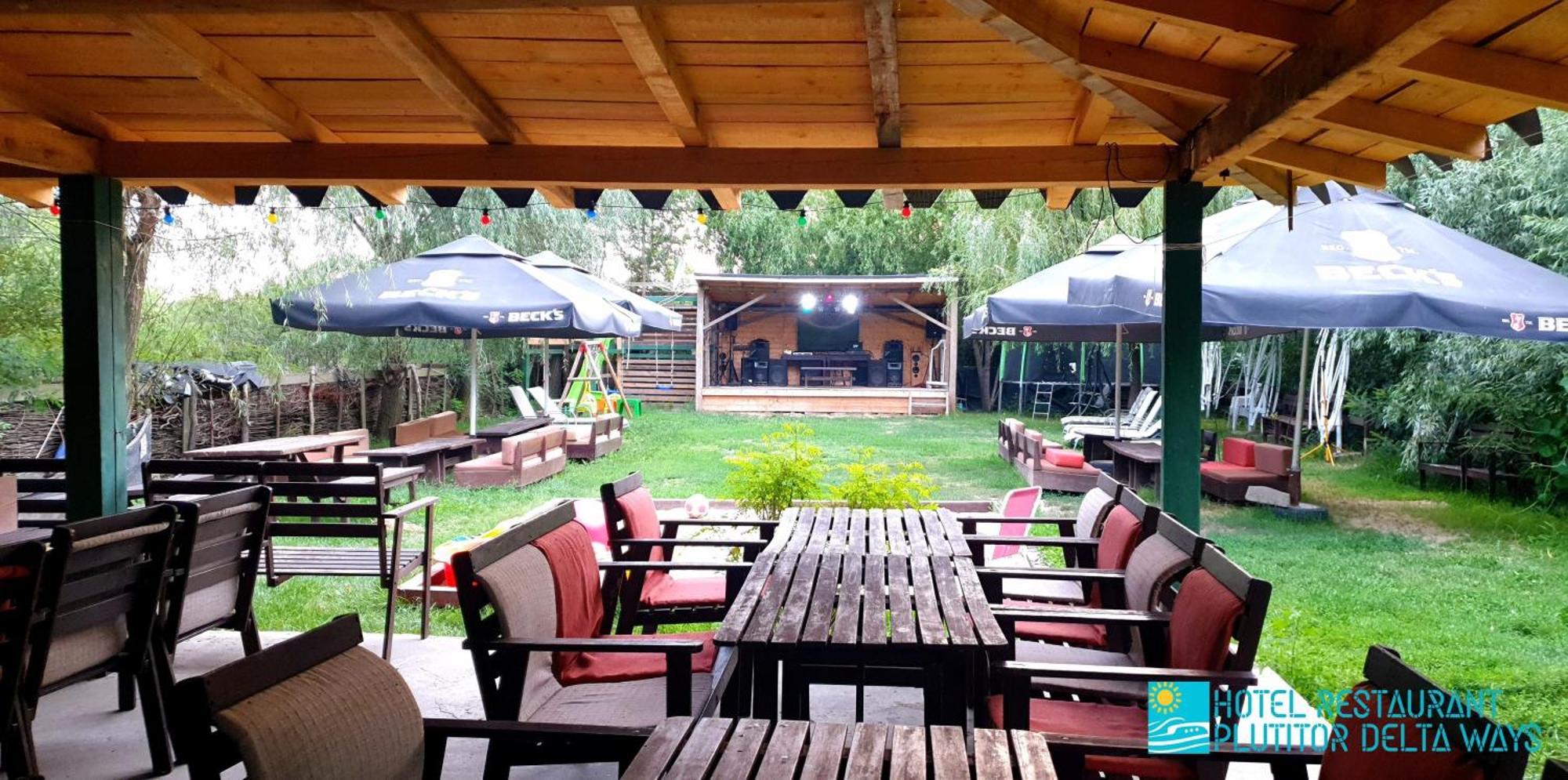 Hotel Restaurant Plutitor Delta Ways Nufaru Esterno foto